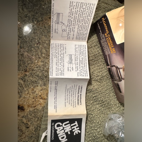 Corning “The Un-Candle” Brand New in Box - Picture 6 of 6